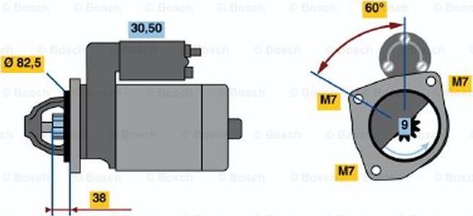 BOSCH 0 986 013 791 - Motorino d'avviamento www.autoricambit.com