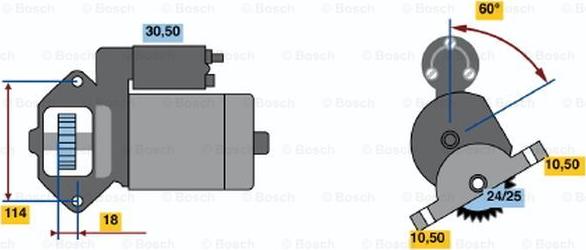 BOSCH 0 986 012 921 - Motorino d'avviamento www.autoricambit.com