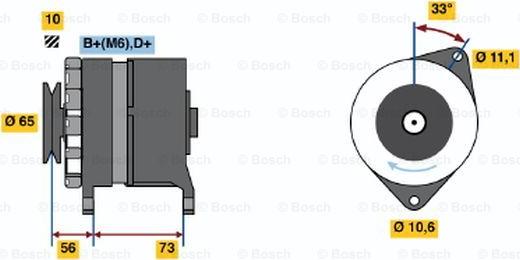 BOSCH 0 986 034 480 - Alternatore www.autoricambit.com