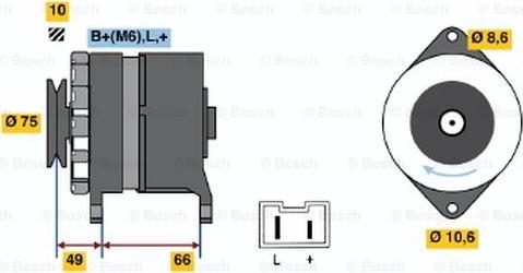 BOSCH 0 986 034 851 - Alternatore www.autoricambit.com