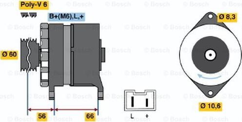 BOSCH 0 986 036 941 - Alternatore www.autoricambit.com