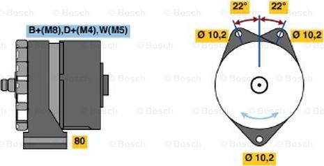 BOSCH 0 986 036 920 - Alternatore www.autoricambit.com