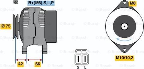 BOSCH 0 986 036 331 - Alternatore www.autoricambit.com