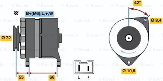 BOSCH 0 986 036 711 - Alternatore www.autoricambit.com