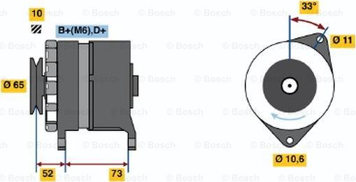 BOSCH 0 986 030 940 - Alternatore www.autoricambit.com