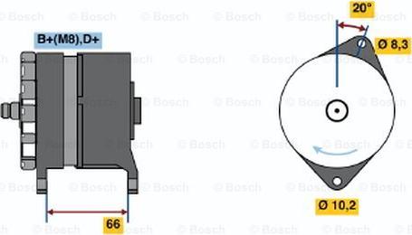 BOSCH 0 986 038 351 - Alternatore www.autoricambit.com