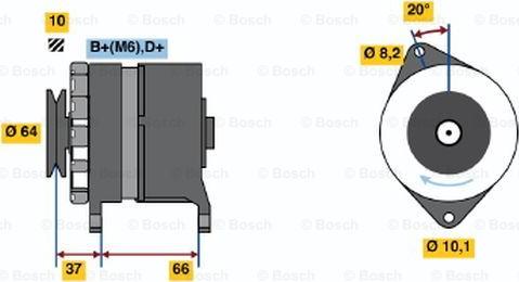 BOSCH 0 986 033 970 - Alternatore www.autoricambit.com