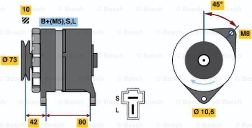 BOSCH 0 986 033 441 - Alternatore www.autoricambit.com