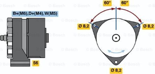 BOSCH 0 986 033 330 - Alternatore www.autoricambit.com