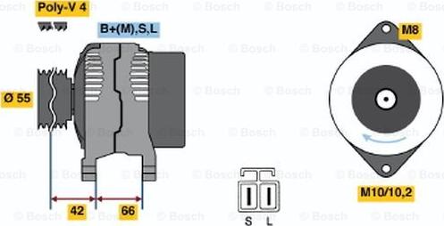 BOSCH 0 986 037 651 - Alternatore www.autoricambit.com