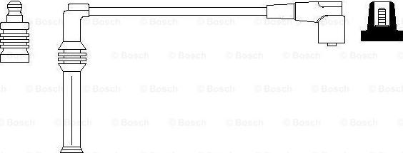 BOSCH 0 986 356 181 - Cavo accensione www.autoricambit.com