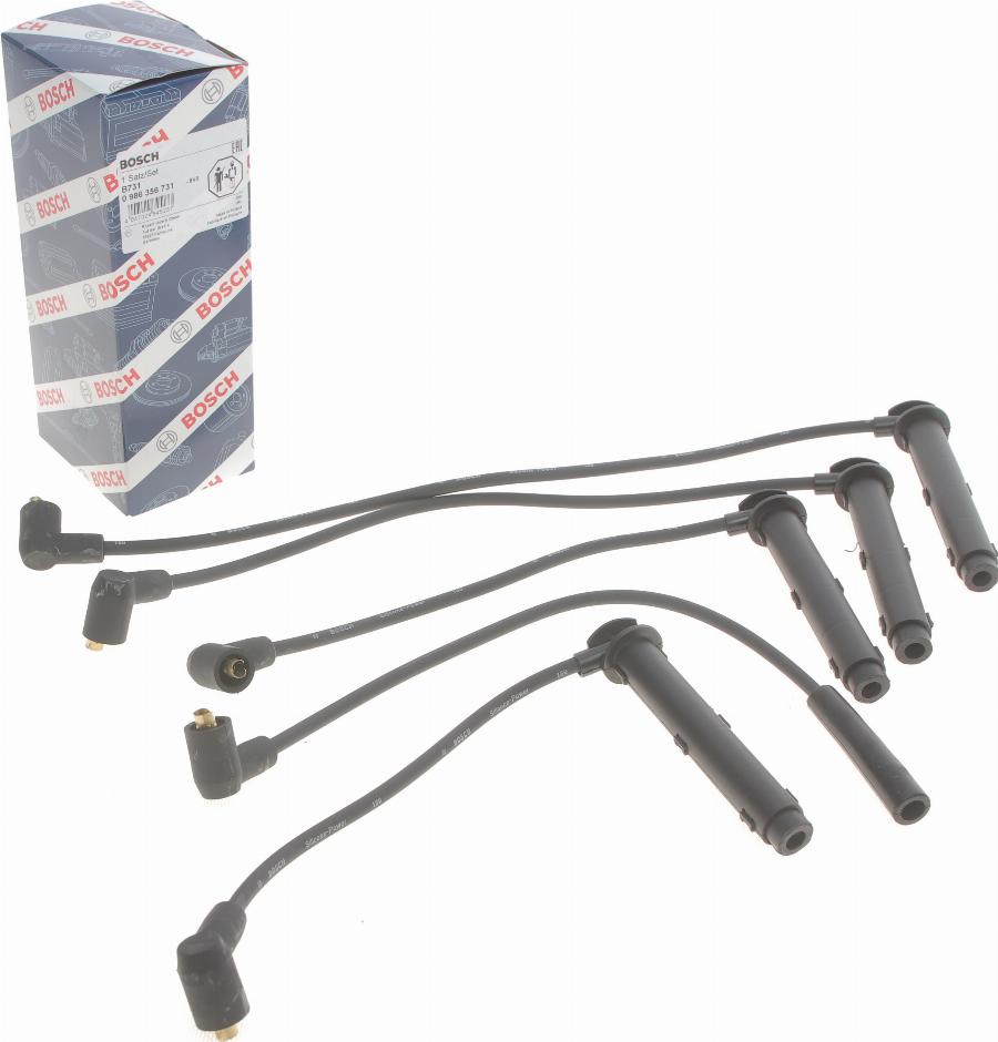 BOSCH 0 986 356 731 - Kit cavi accensione www.autoricambit.com