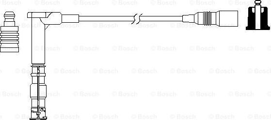 BOSCH 0 986 357 709 - Cavo accensione www.autoricambit.com