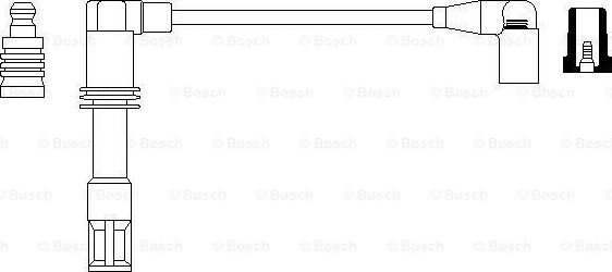 BOSCH 0 986 357 724 - Cavo accensione www.autoricambit.com