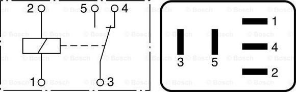 BOSCH 0 986 332 021 - Relè, Corrente di lavoro www.autoricambit.com