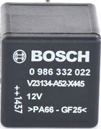 BOSCH 0 986 332 022 - Relè, Corrente di lavoro www.autoricambit.com