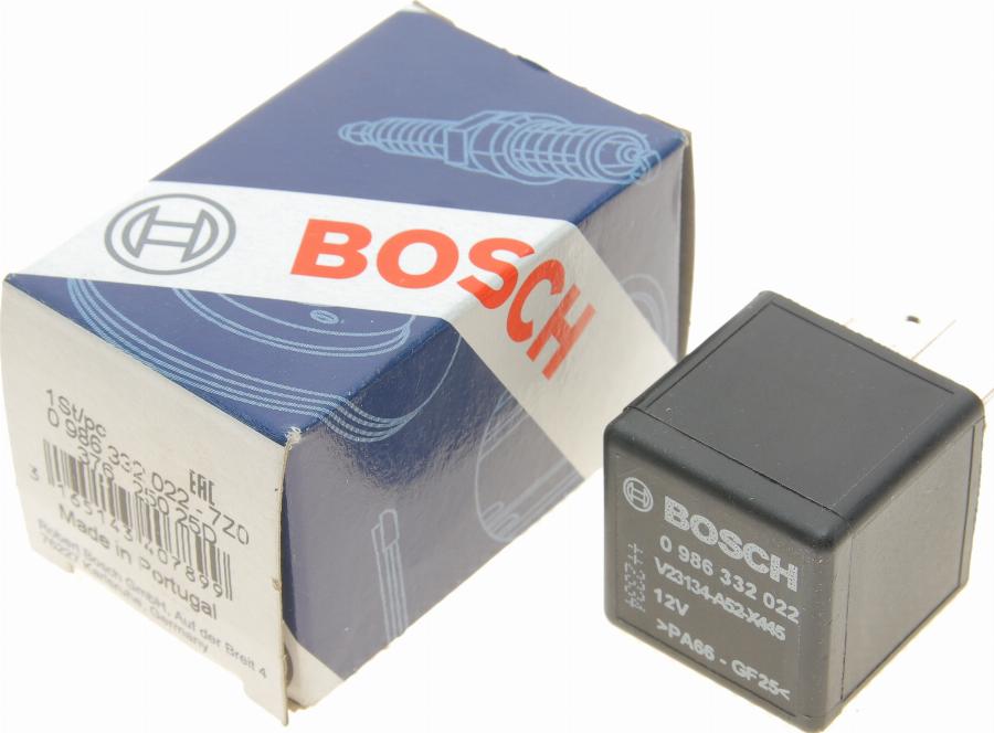 BOSCH 0 986 332 022 - Relè, Corrente di lavoro www.autoricambit.com