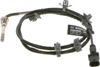 BOSCH 0 986 259 110 - Sensore, Temperatura gas scarico www.autoricambit.com