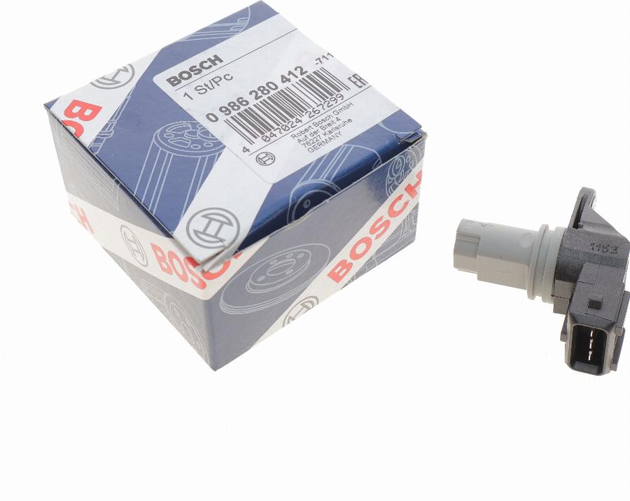 BOSCH 0 986 280 412 - Sensore, Posizione albero a camme www.autoricambit.com