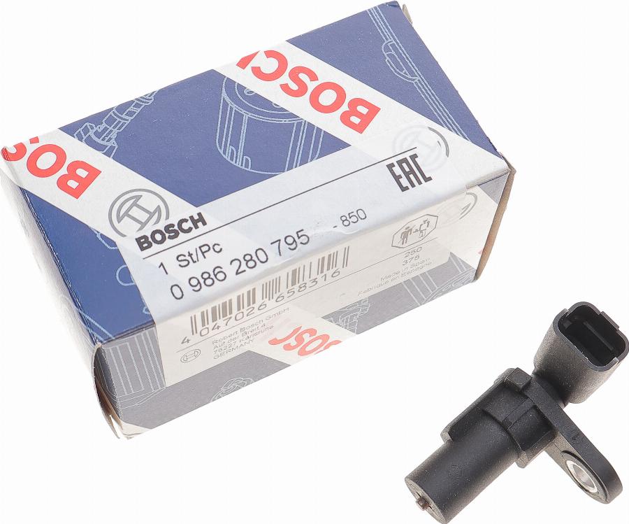 BOSCH 0 986 280 795 - Generatore di impulsi, Albero a gomiti www.autoricambit.com