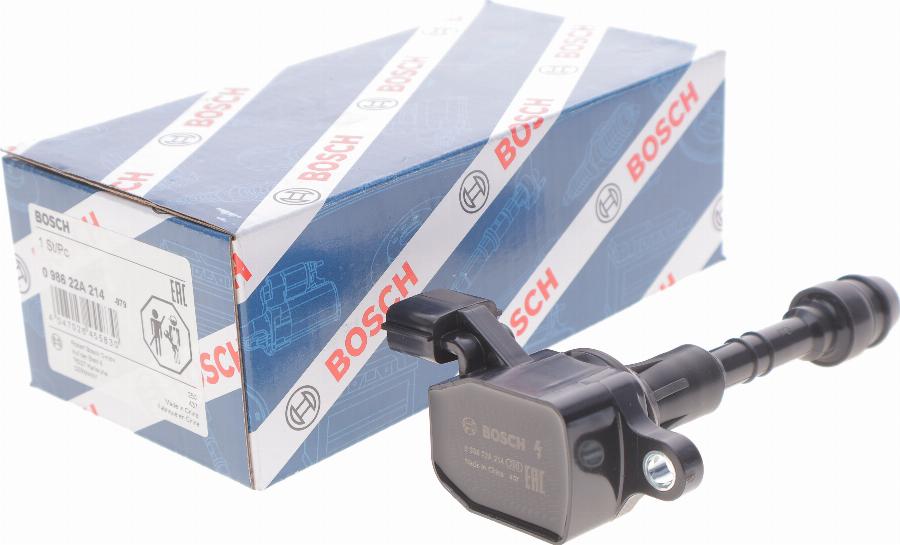 BOSCH 0 986 22A 214 - Bobina d'accensione www.autoricambit.com