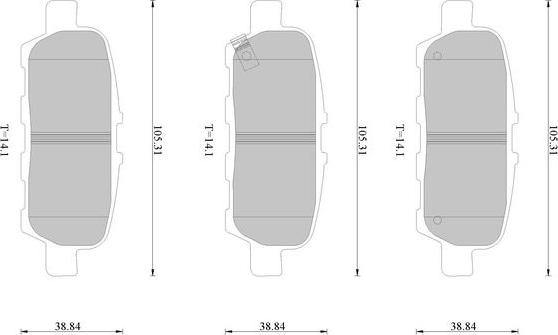 BOSCH 0 986 AB9 440 - Kit pastiglie freno, Freno a disco www.autoricambit.com