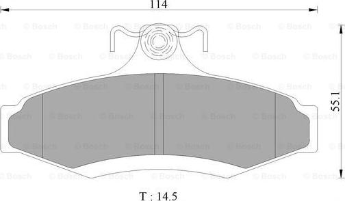 BOSCH 0 986 AB9 047 - Kit pastiglie freno, Freno a disco www.autoricambit.com