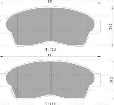 BOSCH 0 986 AB9 063 - Kit pastiglie freno, Freno a disco www.autoricambit.com