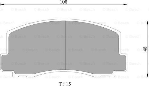 BOSCH 0 986 AB9 017 - Kit pastiglie freno, Freno a disco www.autoricambit.com