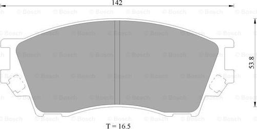 BOSCH 0 986 AB9 198 - Kit pastiglie freno, Freno a disco www.autoricambit.com