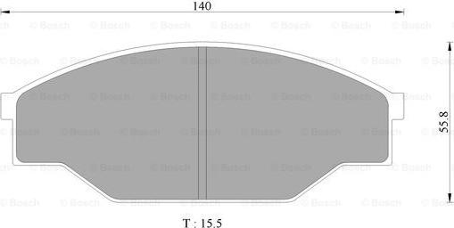 BOSCH 0 986 AB9 130 - Kit pastiglie freno, Freno a disco www.autoricambit.com