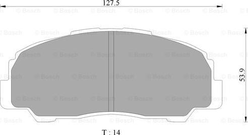 BOSCH 0 986 AB9 255 - Kit pastiglie freno, Freno a disco www.autoricambit.com