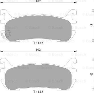 BOSCH 0 986 AB9 263 - Kit pastiglie freno, Freno a disco www.autoricambit.com