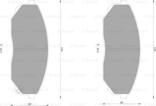 BOSCH 0 986 AB1 441 - Kit pastiglie freno, Freno a disco www.autoricambit.com