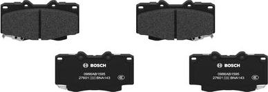 BOSCH 0 986 AB1 595 - Kit pastiglie freno, Freno a disco www.autoricambit.com