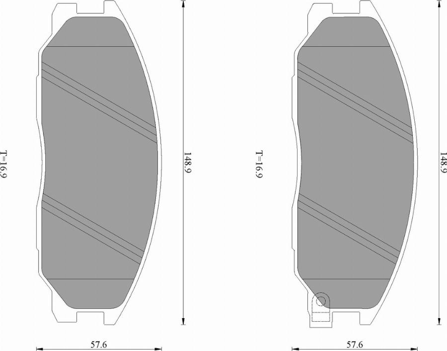 BOSCH 0986AB1639 - Kit pastiglie freno, Freno a disco www.autoricambit.com