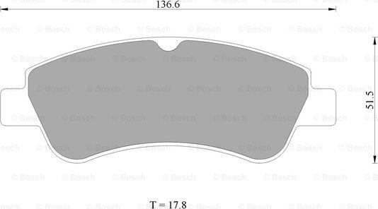 BOSCH 0 986 AB1 062 - Kit pastiglie freno, Freno a disco www.autoricambit.com