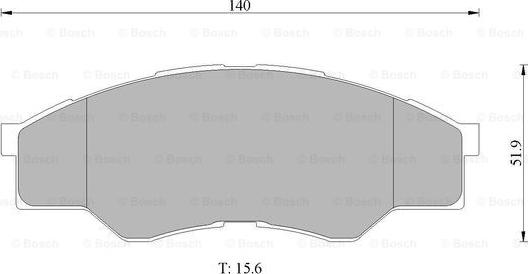 BOSCH 0 986 AB1 007 - Kit pastiglie freno, Freno a disco www.autoricambit.com