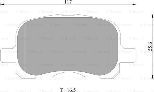 BOSCH 0 986 AB1 129 - Kit pastiglie freno, Freno a disco www.autoricambit.com