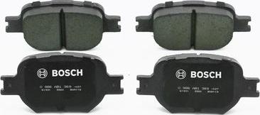 BOSCH 0 986 AB1 369 - Kit pastiglie freno, Freno a disco www.autoricambit.com