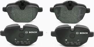 BOSCH 0 986 AB1 729 - Kit pastiglie freno, Freno a disco www.autoricambit.com