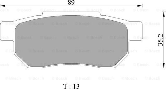 BOSCH 0 986 AB2 489 - Kit pastiglie freno, Freno a disco www.autoricambit.com