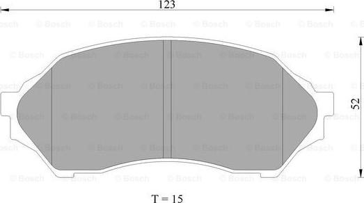 BOSCH 0 986 AB2 653 - Kit pastiglie freno, Freno a disco www.autoricambit.com