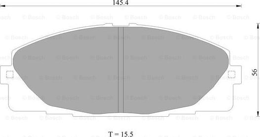 BOSCH 0 986 AB2 394 - Kit pastiglie freno, Freno a disco www.autoricambit.com