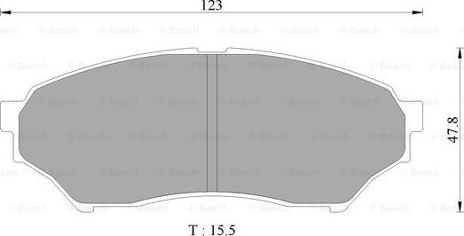 BOSCH 0 986 AB2 352 - Kit pastiglie freno, Freno a disco www.autoricambit.com