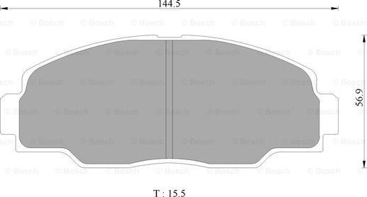 BOSCH 0 986 AB2 339 - Kit pastiglie freno, Freno a disco www.autoricambit.com