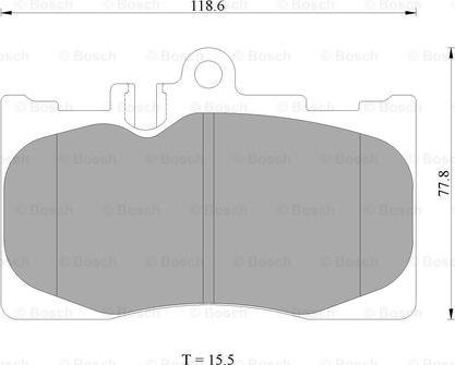 BOSCH 0 986 AB2 286 - Kit pastiglie freno, Freno a disco www.autoricambit.com