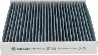 BOSCH 0 986 AF4 446 - Filtro, Aria abitacolo www.autoricambit.com