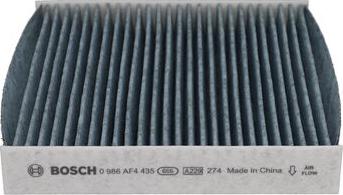 BOSCH 0 986 AF4 435 - Filtro, Aria abitacolo www.autoricambit.com