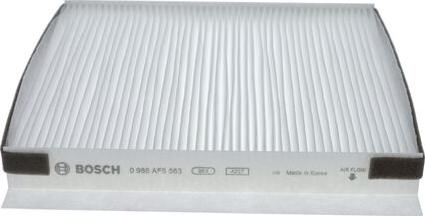 BOSCH 0 986 AF5 563 - Filtro, Aria abitacolo www.autoricambit.com